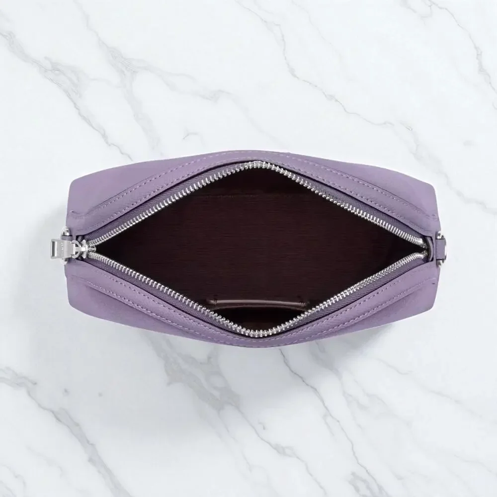 Coach Madi Crossbody Purse in Light Violet Purple Leather CR348